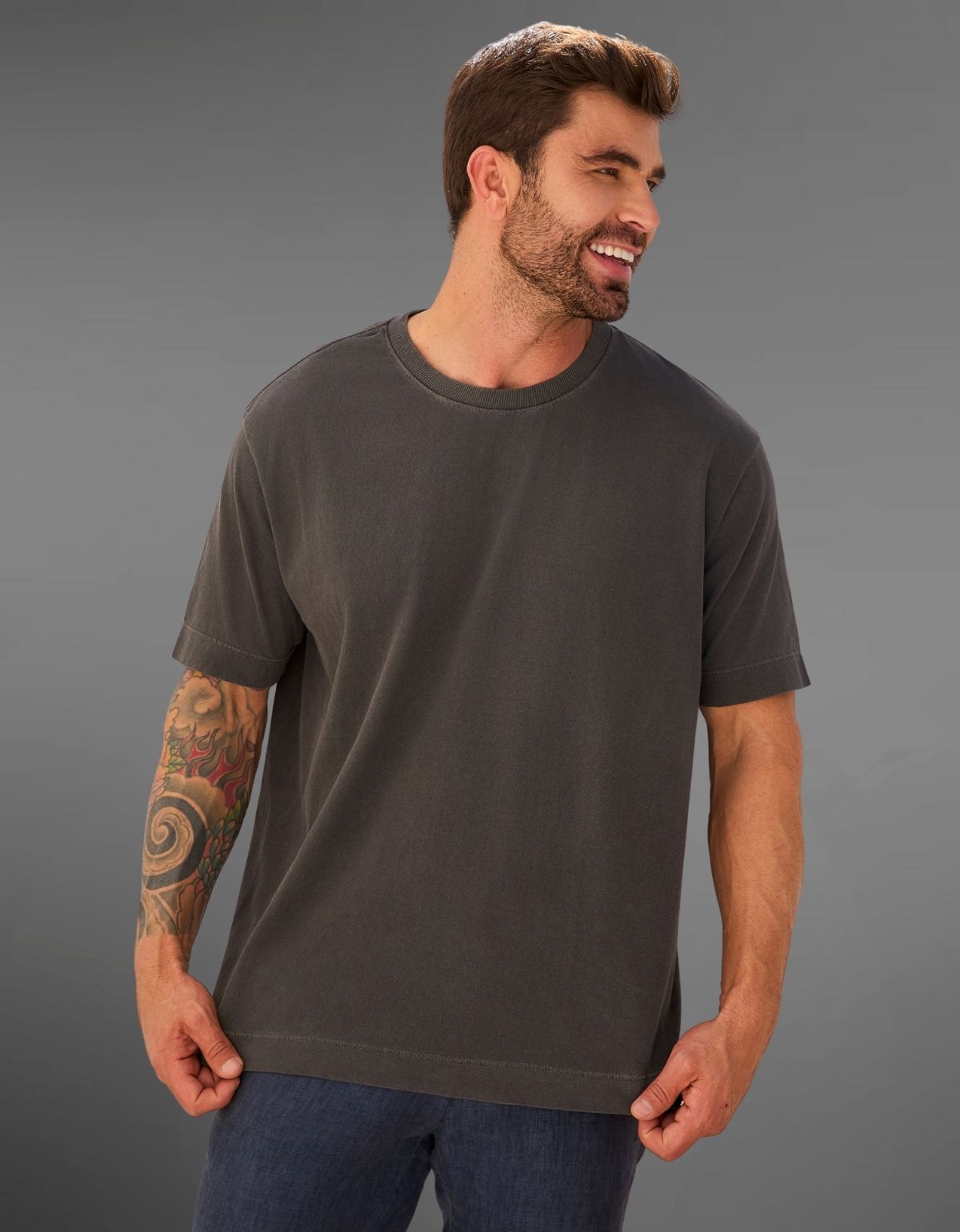 Camiseta Oversized Heavy Premium Algodão 20.1