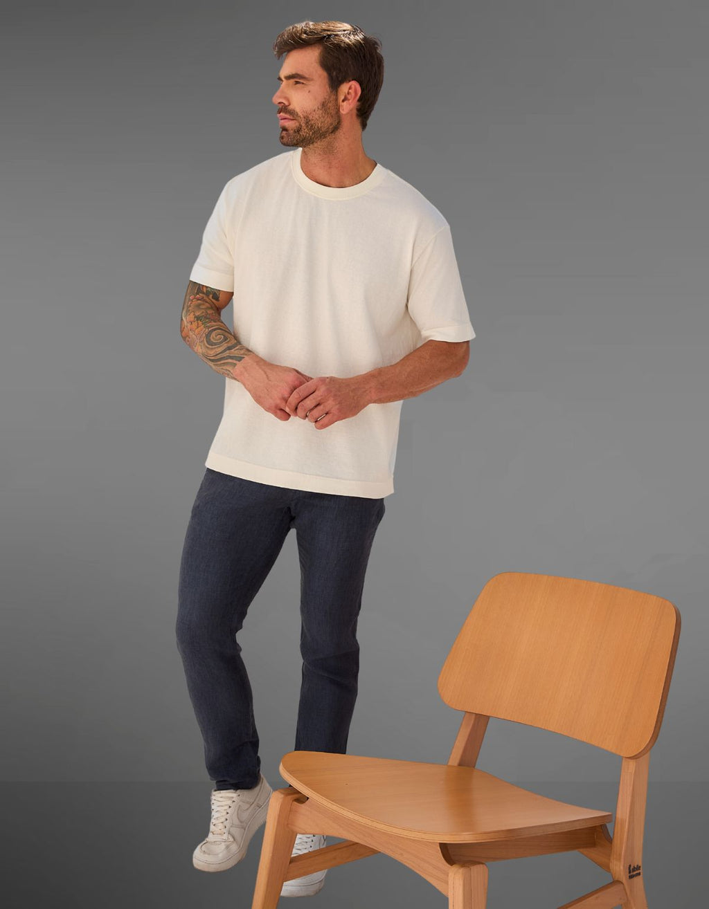 Camiseta Oversized Boxy Tubular Estonada