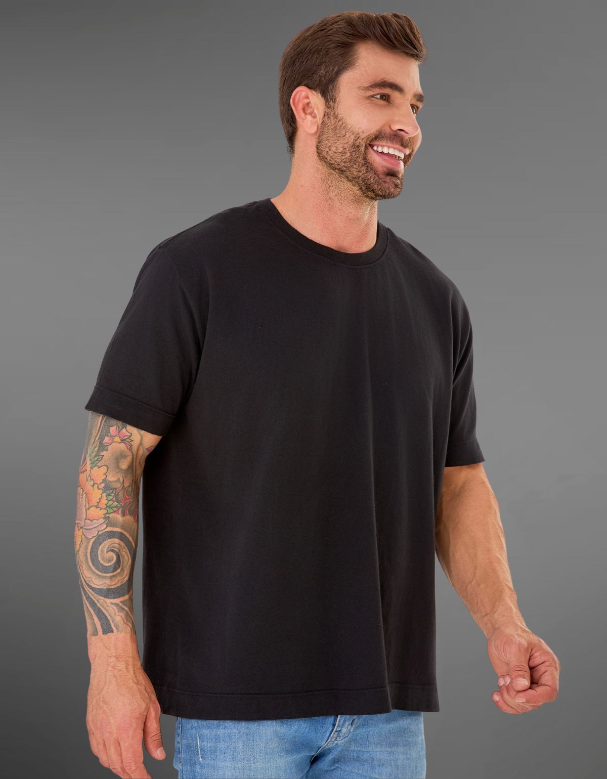 Camiseta Oversized Boxy Tubular Estonada