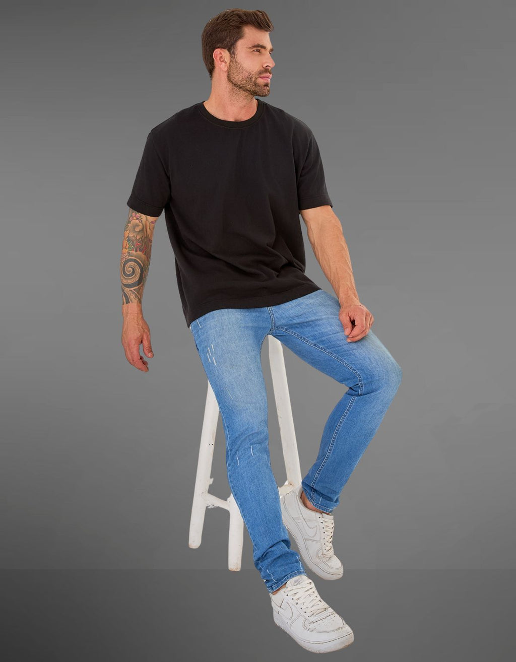 Camiseta Oversized Boxy Tubular Estonada