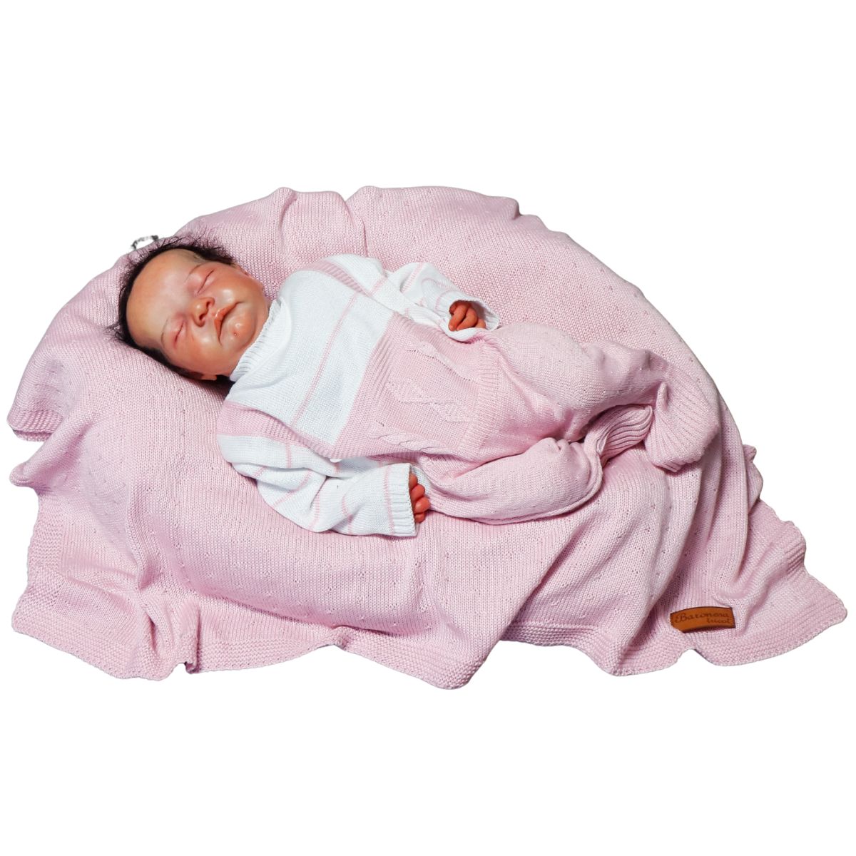 Kit Saida De Maternidade Menina e Menino Tricô Luxo