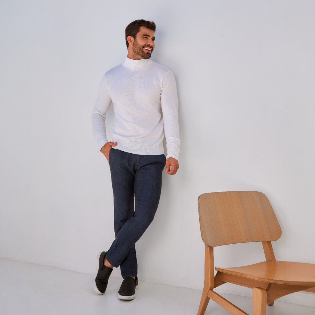 Cacharrel Masculina Gola Alta Estilosa