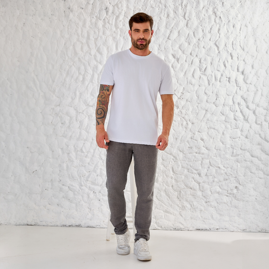 Camiseta Básica Unissex Algodão