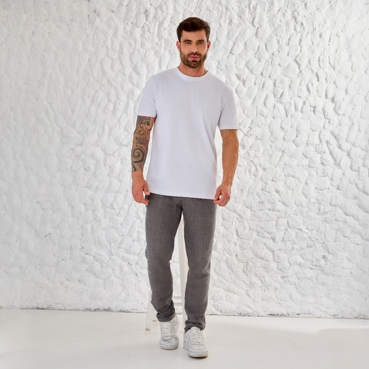 Camiseta Básica Unissex Algodão