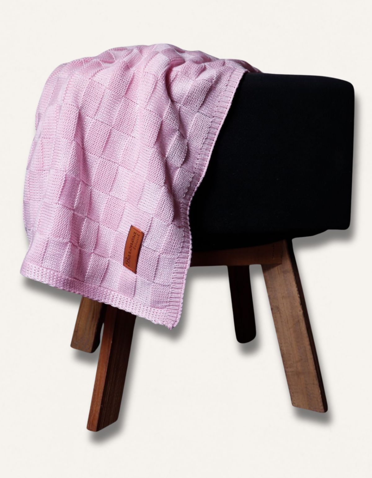 Manta de Tricot para Bebê Recem Nascido DA