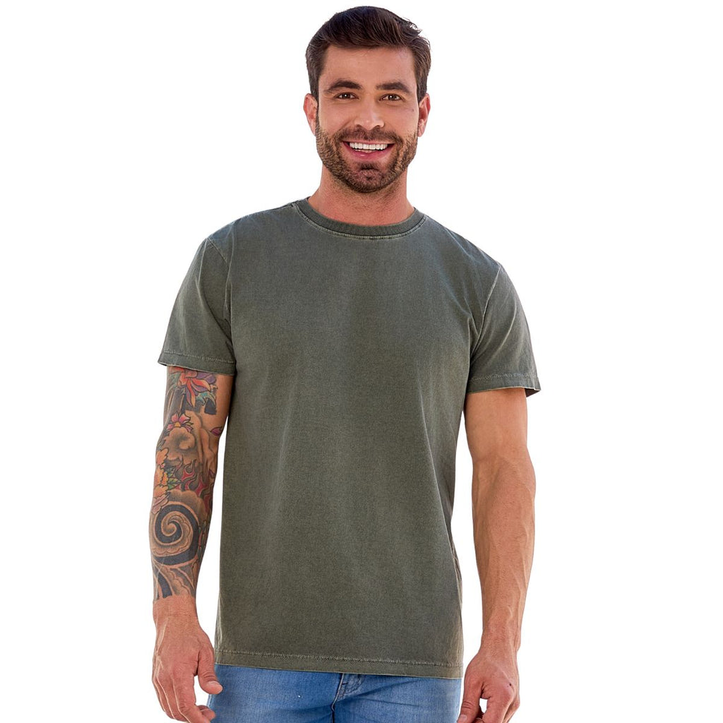 Camiseta Masculina Básica Algodão