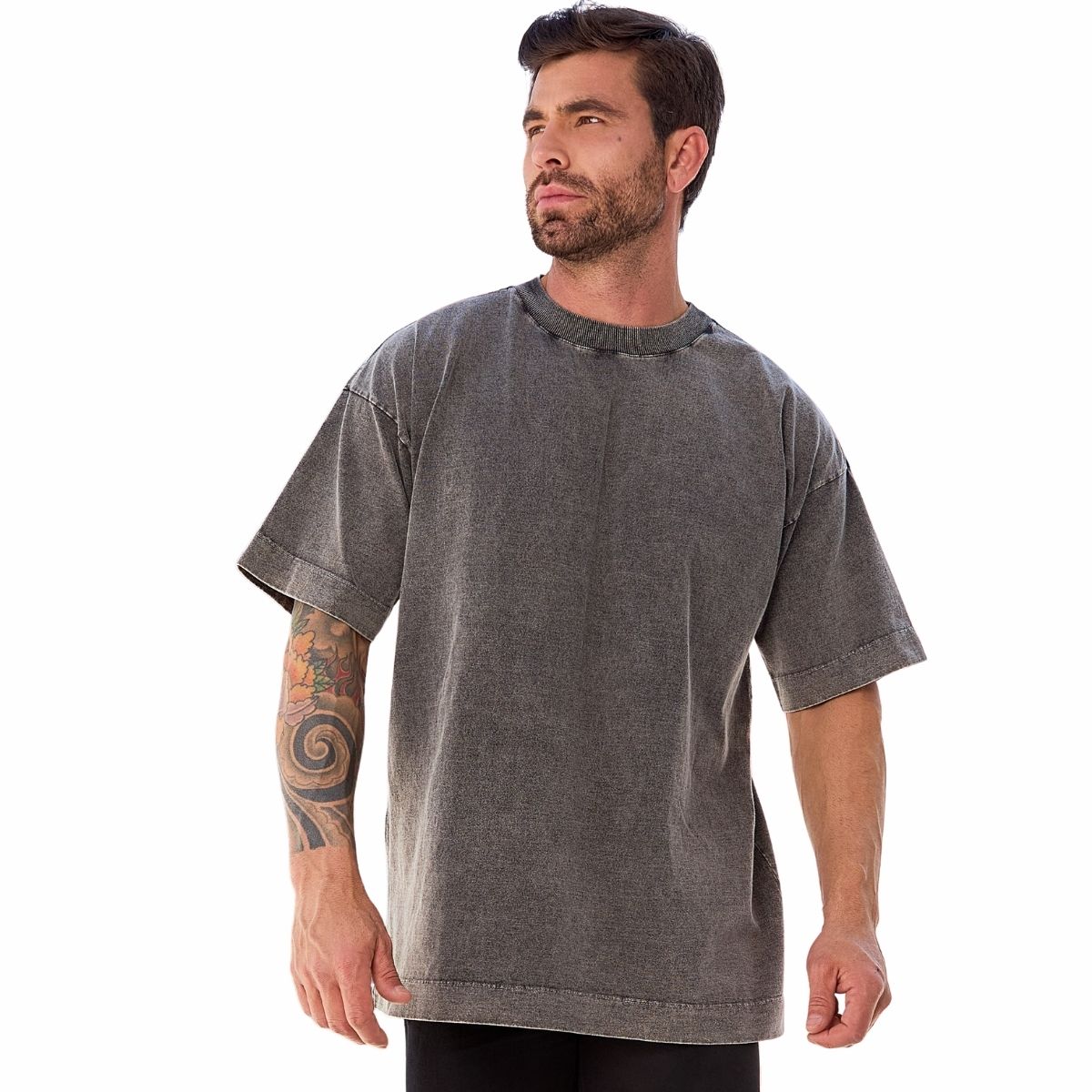 Camiseta Oversized Heavy Premium Algodão 20.1