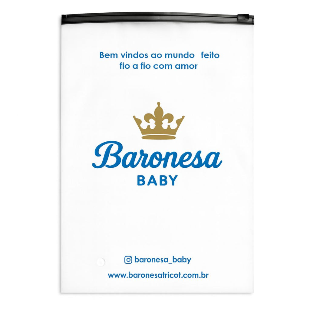 Embalagem ZipLock Presente 20x30 Baronesa Baby