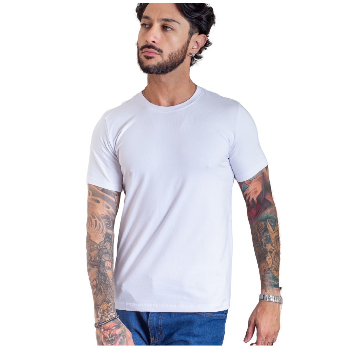 Camiseta Básica Regular Elastano CLB