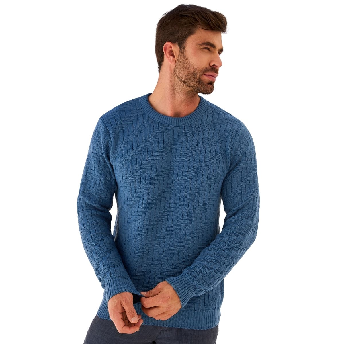 Suéter Masculino Tricot Links Premium
