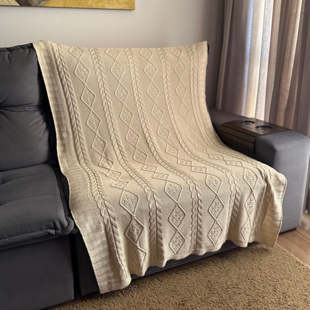 Manta Sofá  BELO HORIZONTE  sofá Cama 200cm X 100cm