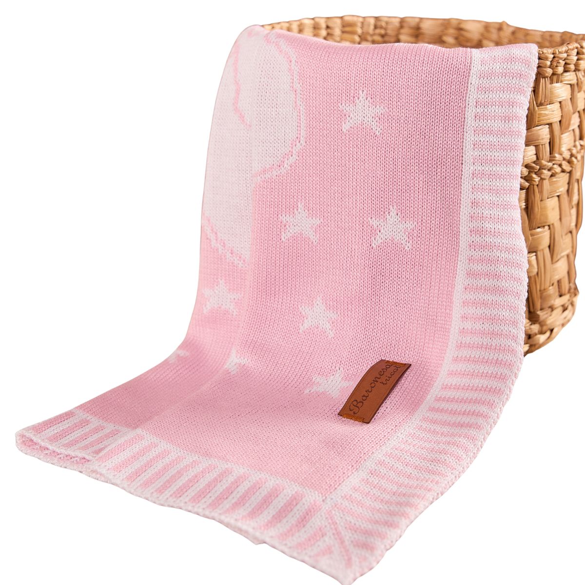 Manta Cobertor Bebê Nana Neném Jacard