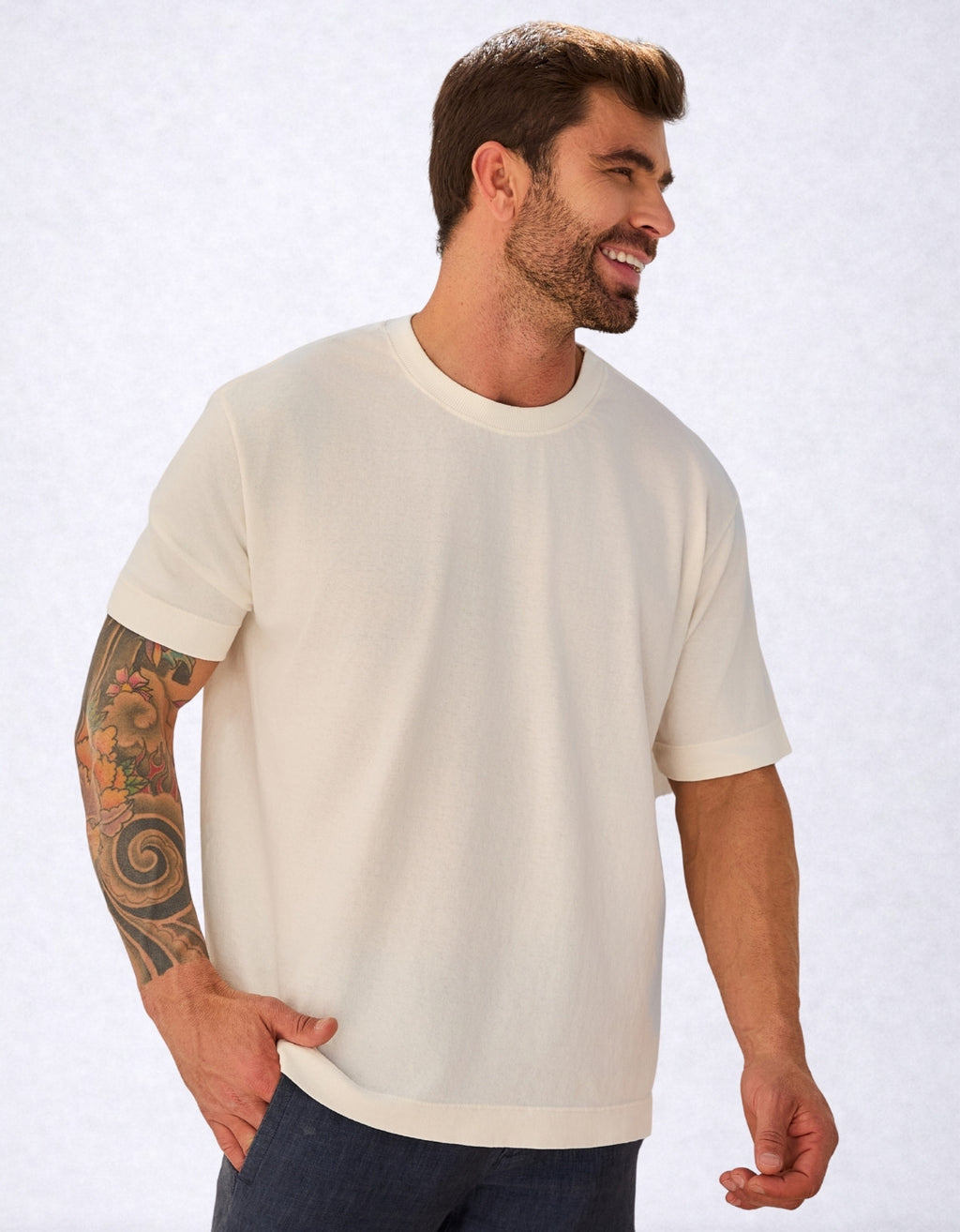 Camiseta Oversized Heavy Premium Algodão 20.1