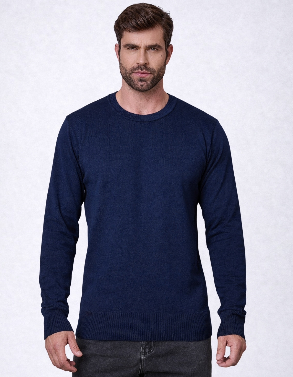 Suéter Masculino Tricot Casual Manga Longa