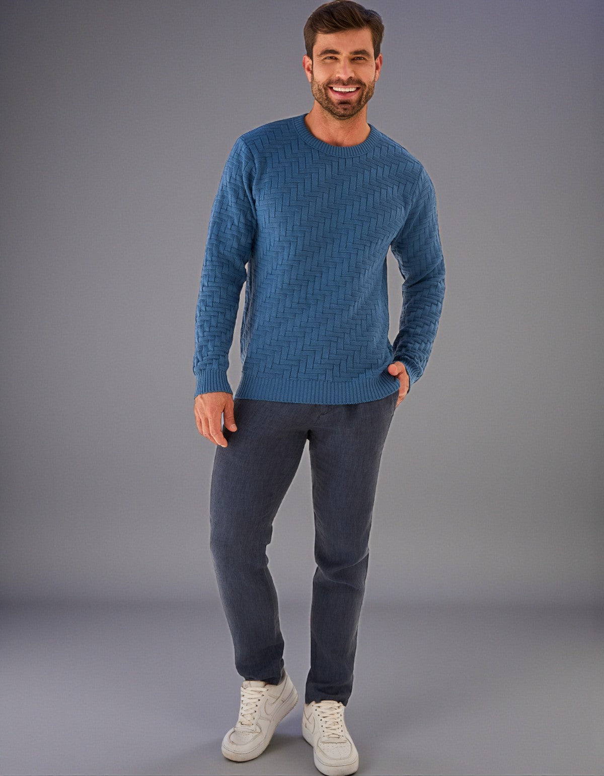 Suéter Masculino Tricot Links Premium