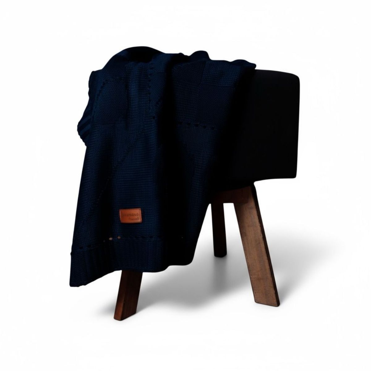 Mantinha de Tricô Bebê Conforto Bichinho