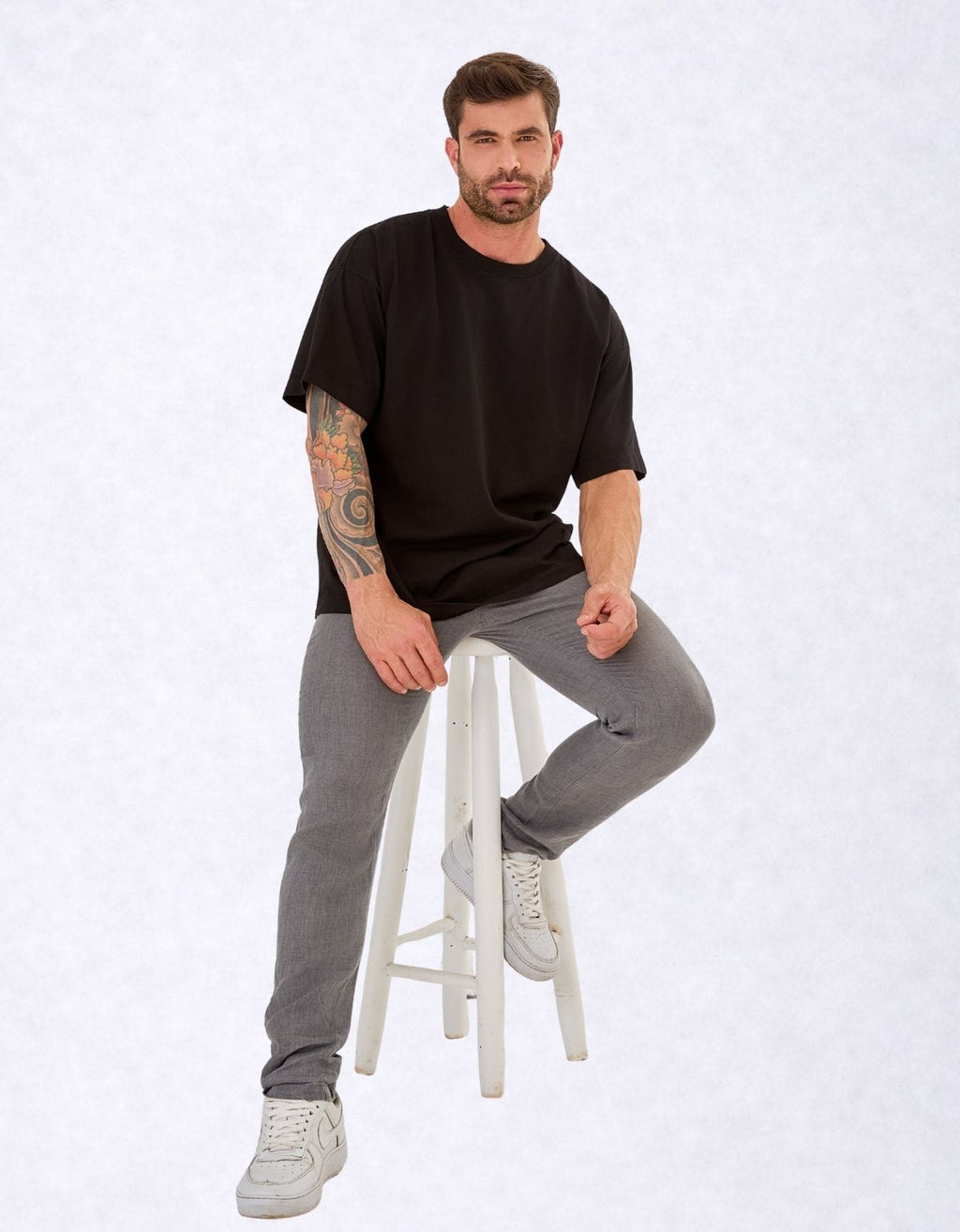 Camiseta Oversized Heavy Premium Algodão 20.1