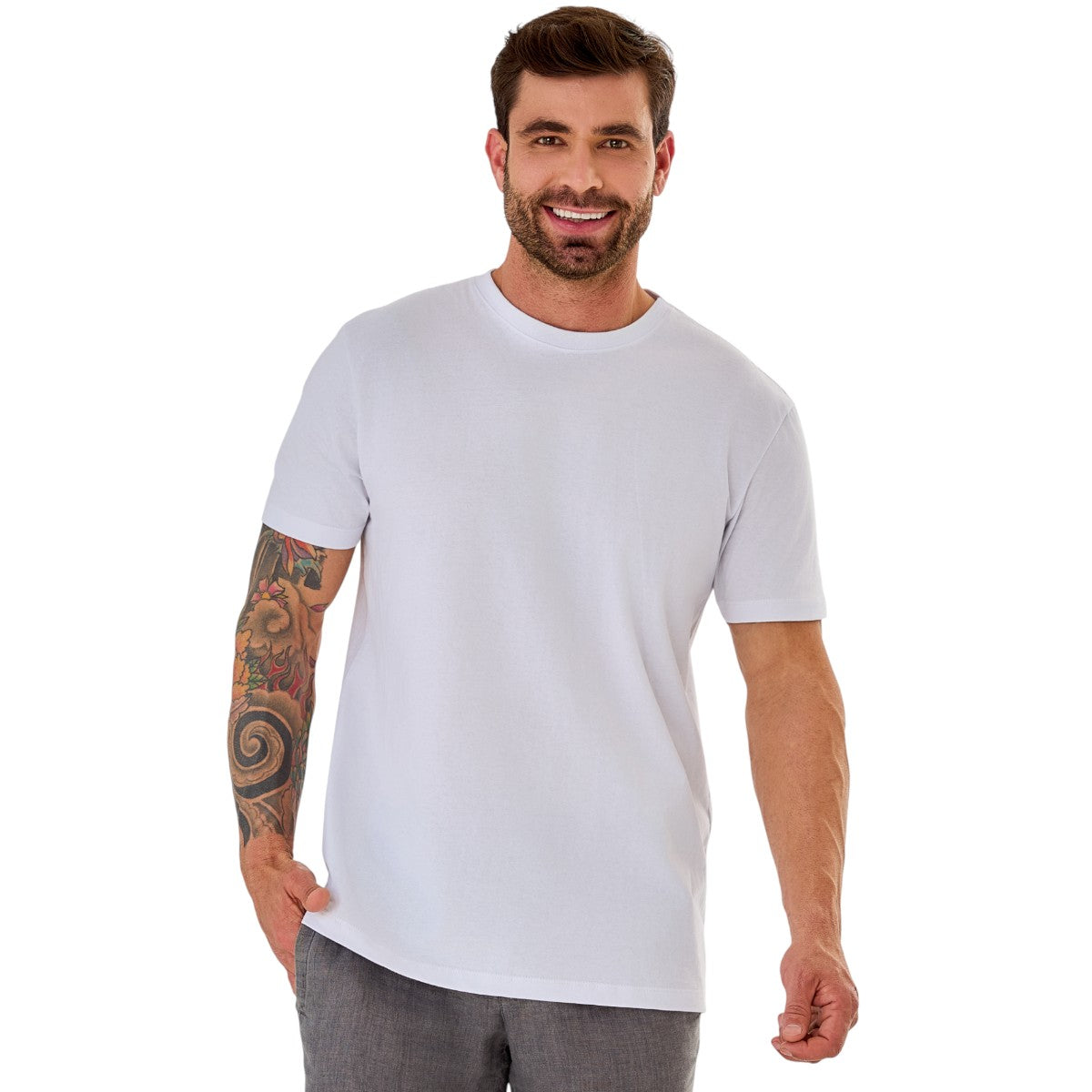 Camiseta Básica Unissex Algodão