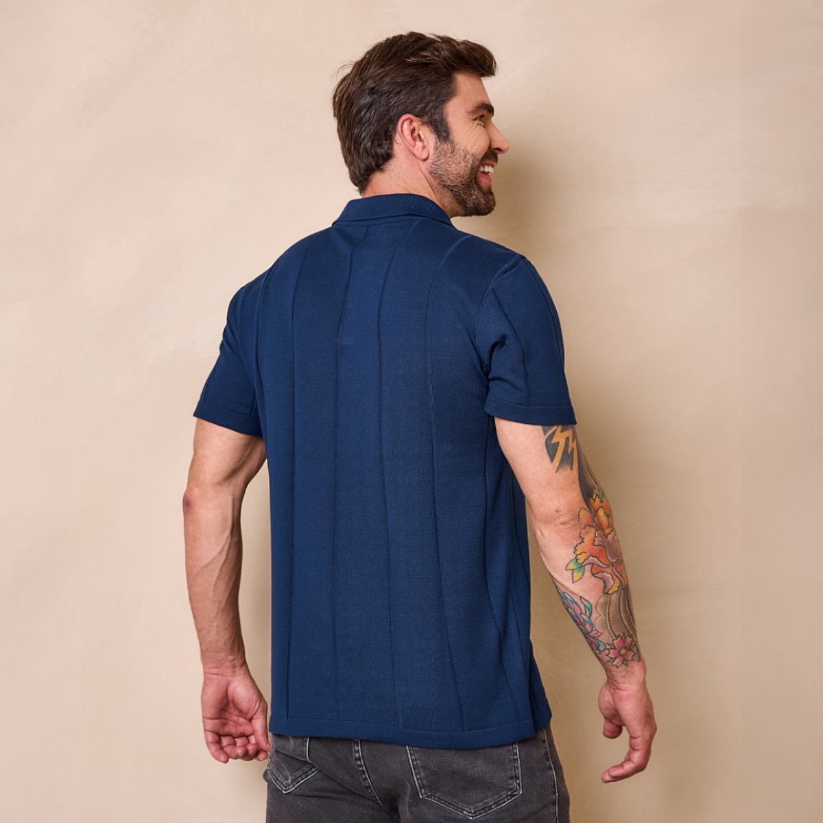 Camisa Masculina Polo Tricô Links