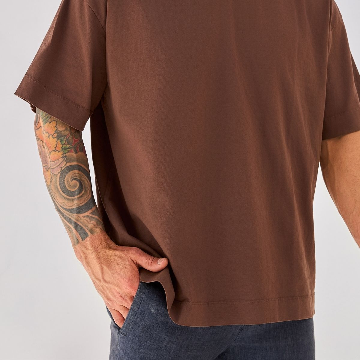 Camiseta Oversized Heavy Premium Algodão 20.1