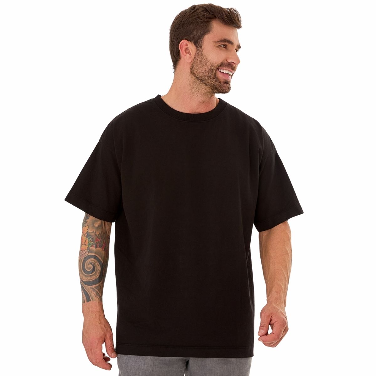 Camiseta Oversized Heavy Premium Algodão 20.1
