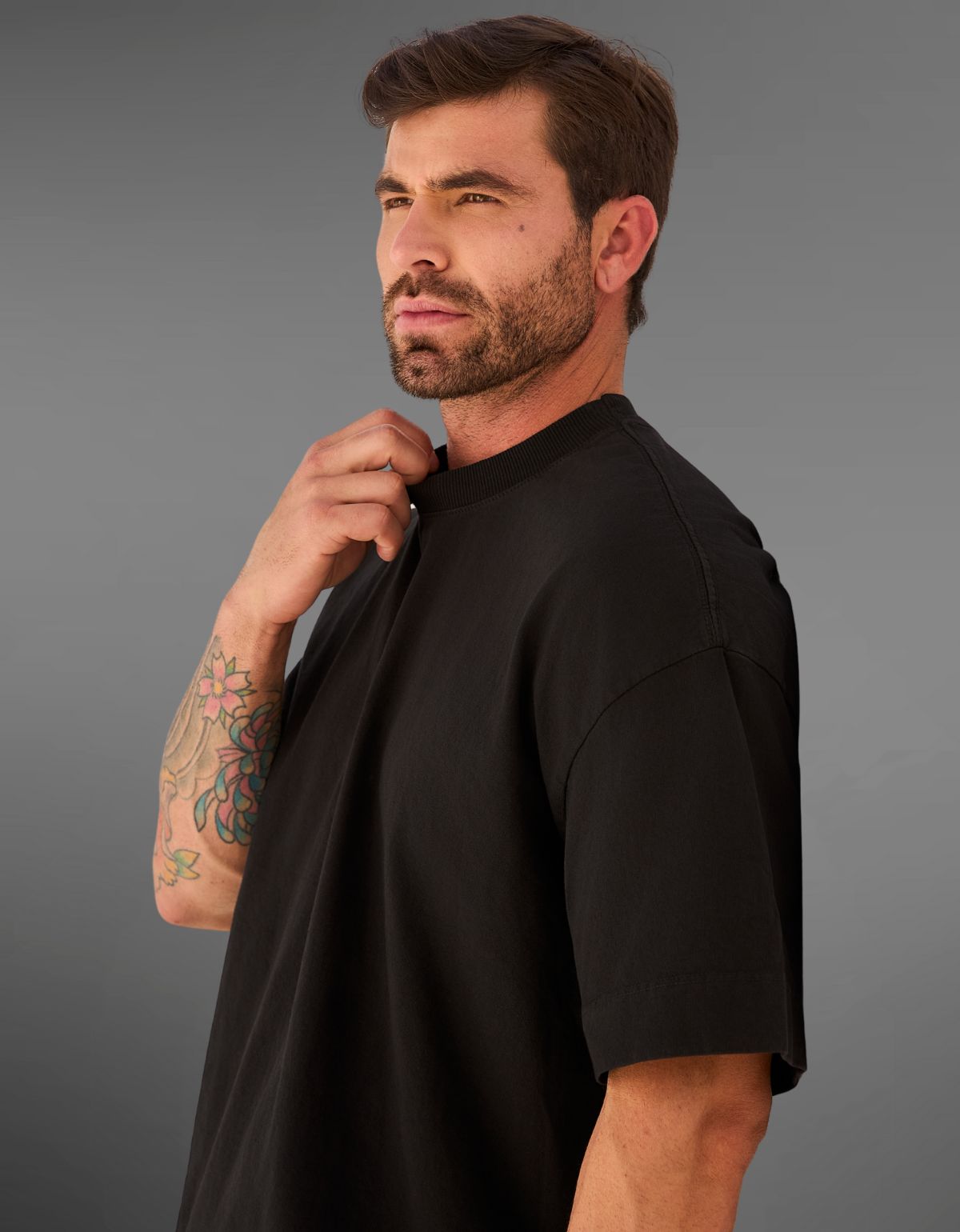 Camiseta Oversized Unissex Boxy Algodão 20.1 Premium