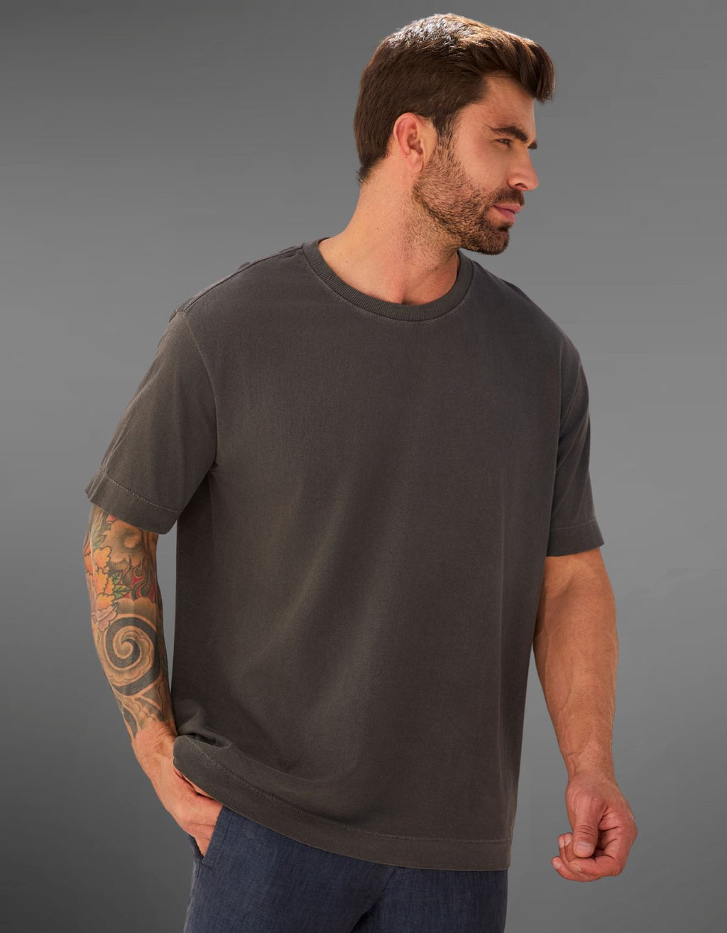 Camiseta Oversized Boxy Tubular Estonada