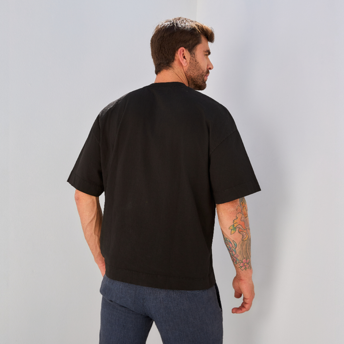 Camiseta Oversized Boxy Algodão 20.1 Premium