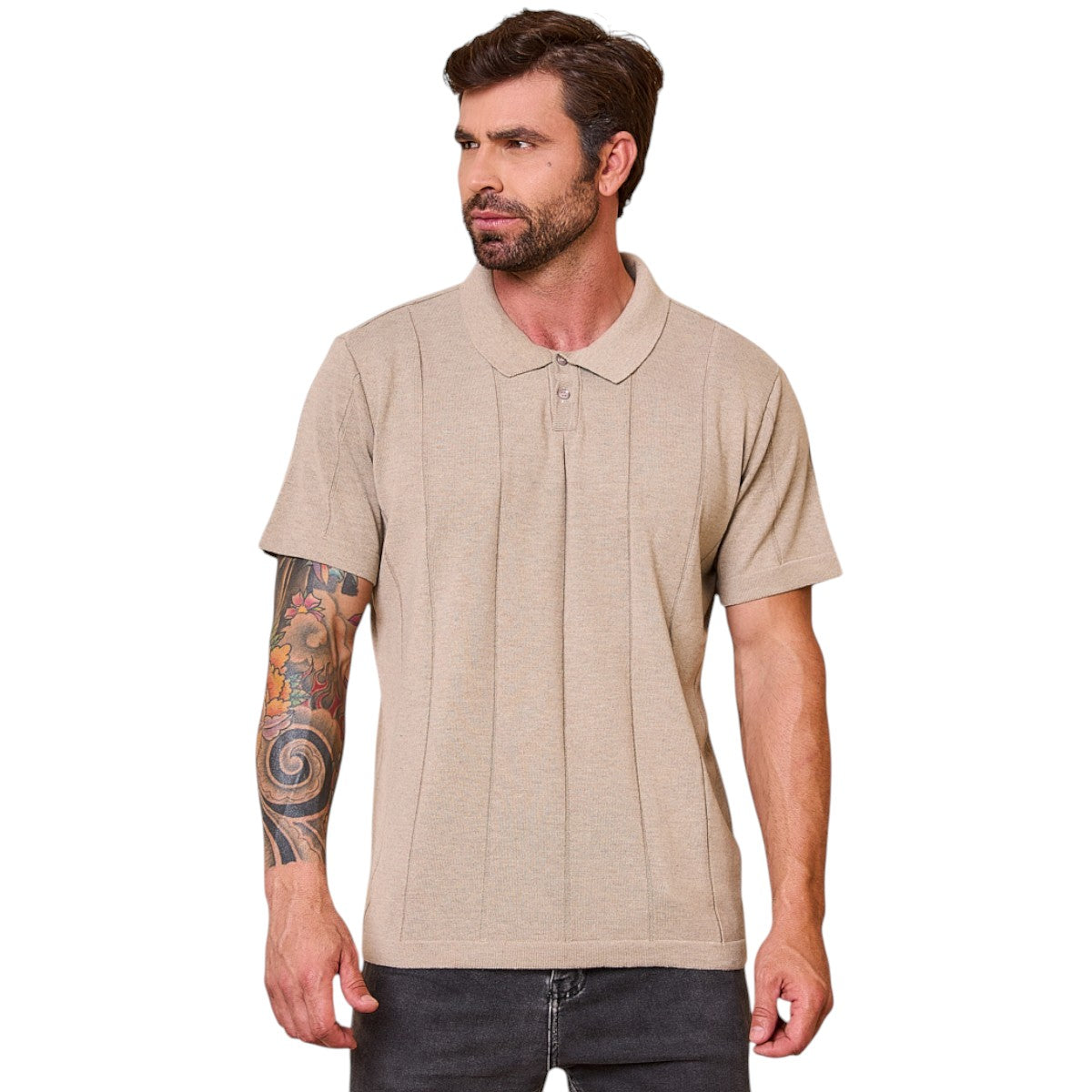 Camisa Masculina Polo Tricô Links