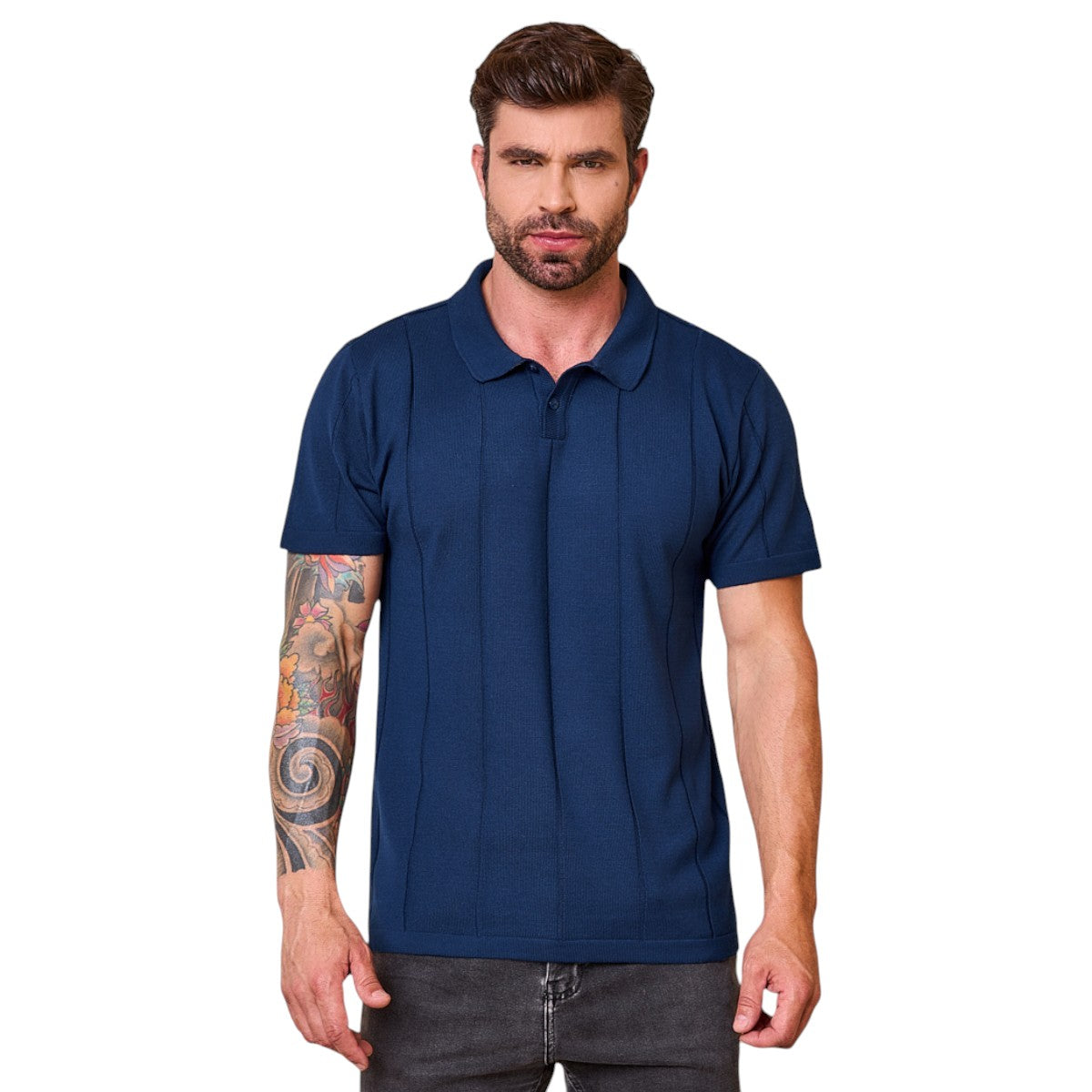 Camisa Masculina Polo Tricô Links