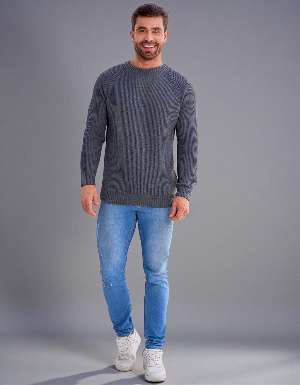 Suéter Masculino Tricot Fang Grosso Premium