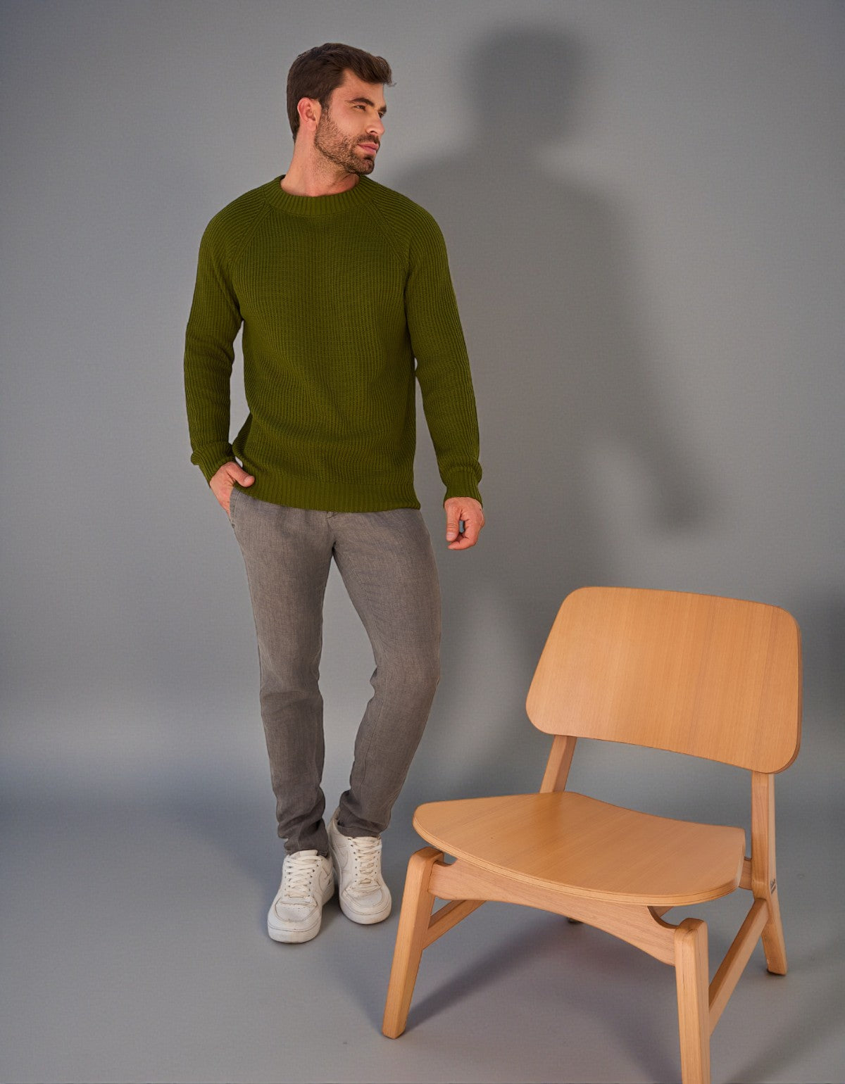 Suéter Masculino Tricot Fang Grosso Premium