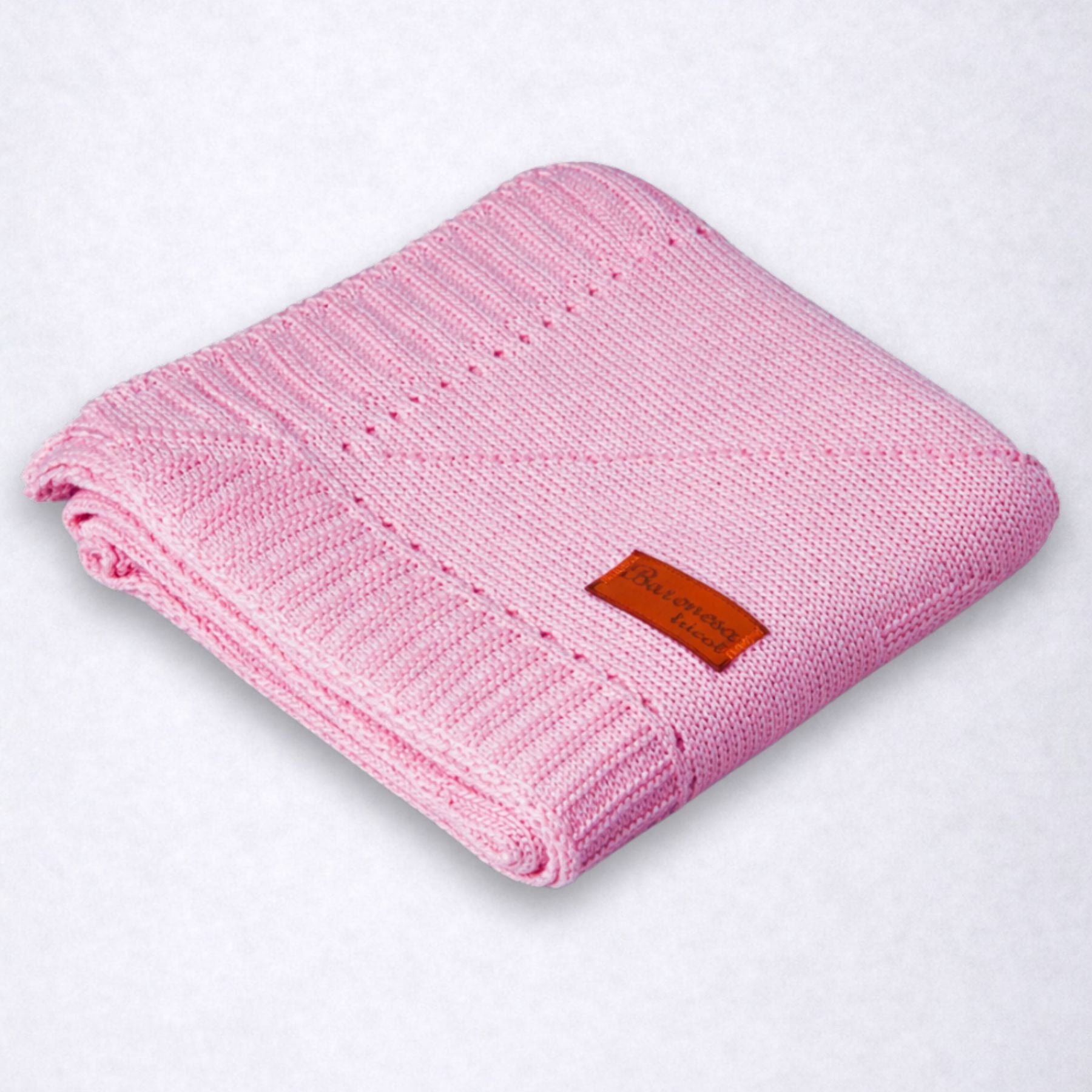 Mantinha de Tricô Bebê Conforto Bichinho