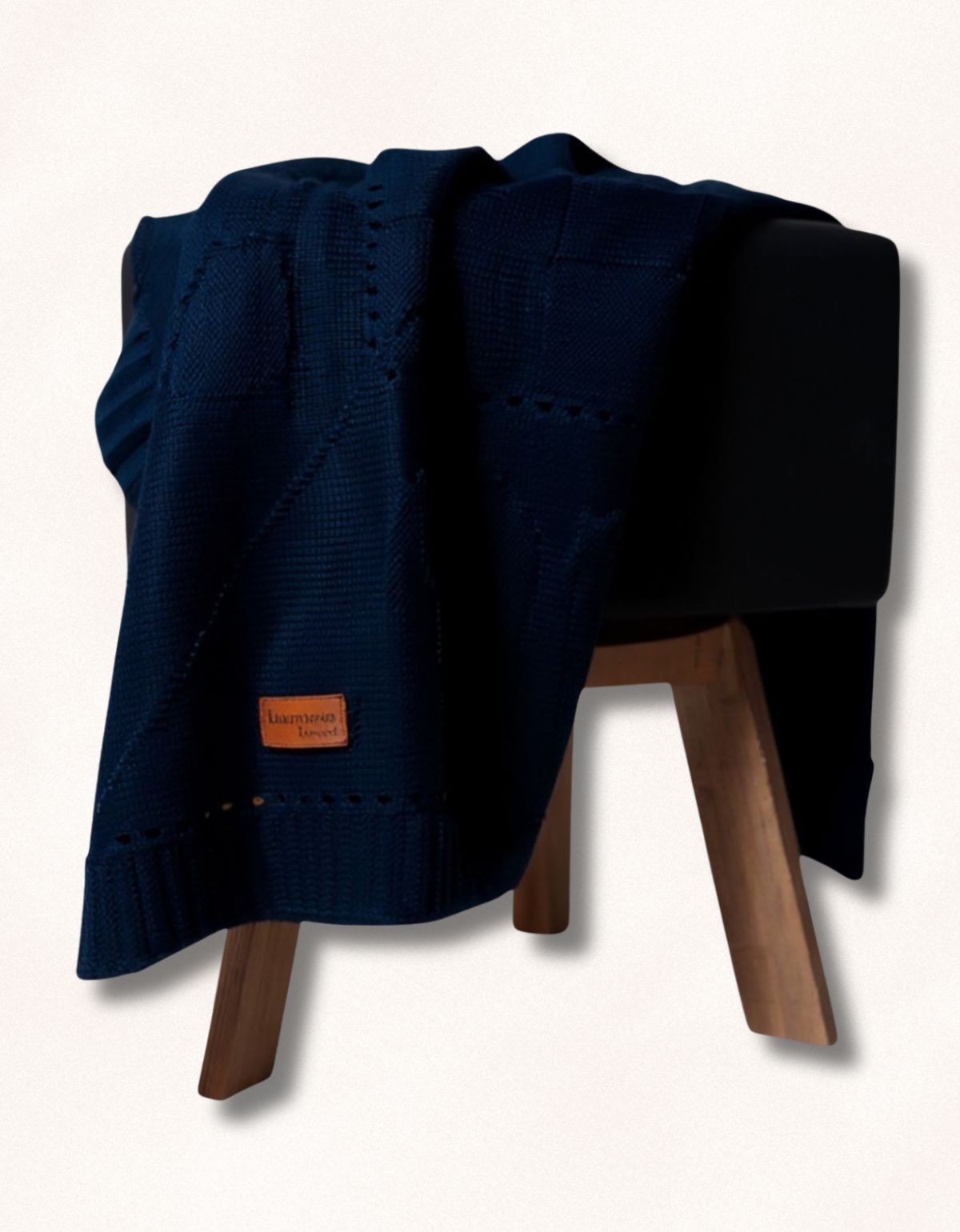 Mantinha de Tricô Bebê Conforto Bichinho