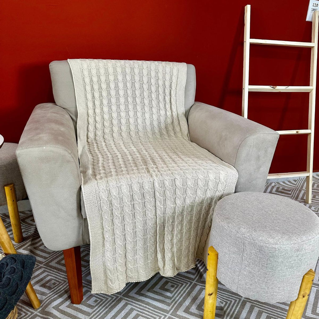 Manta Trança 140cm X 60cm