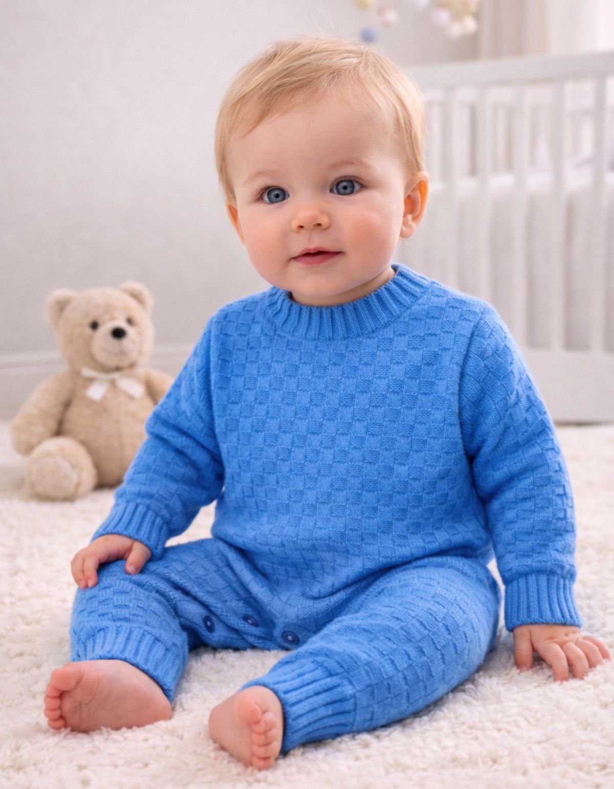 Macacão de Bebê Menina Menino Quentinho