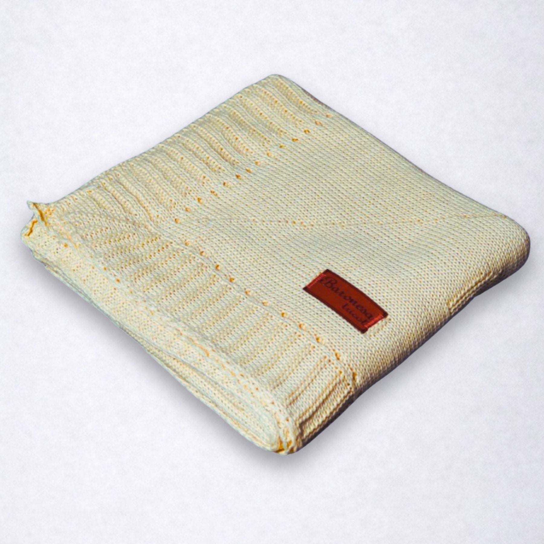 Mantinha de Tricô Bebê Conforto Bichinho