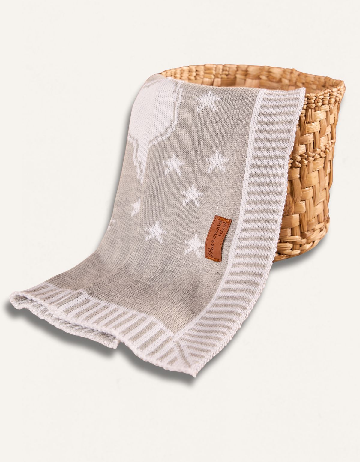 Manta Cobertor de Bebê Nana Neném Jacard