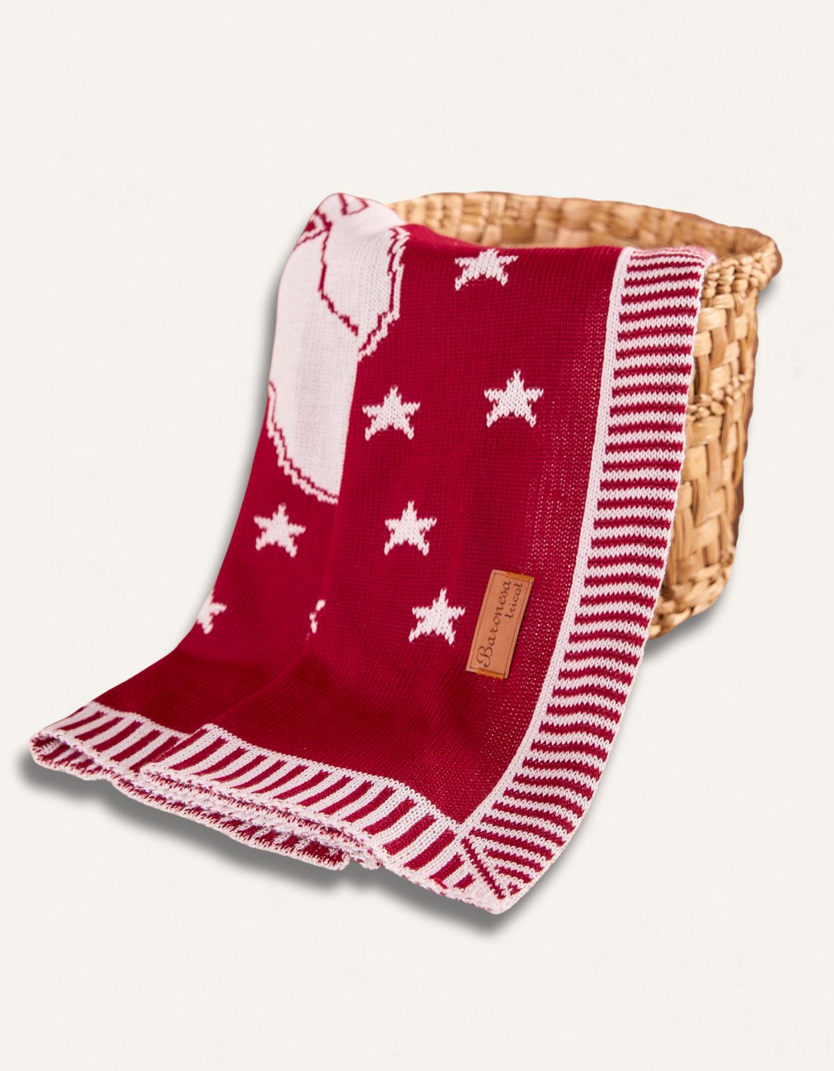 Manta Cobertor de Bebê Nana Neném Jacard