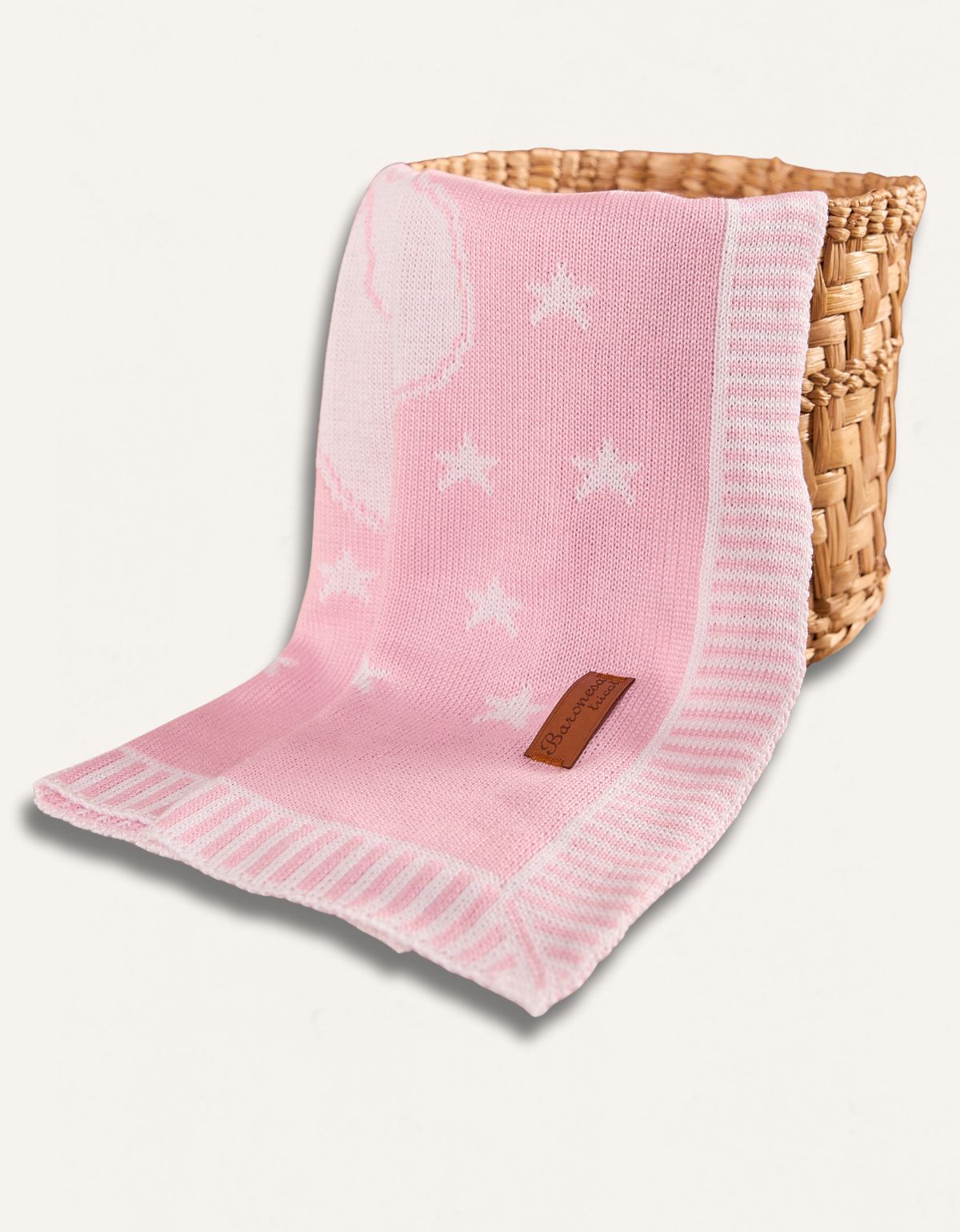 Manta Cobertor de Bebê Nana Neném Jacard