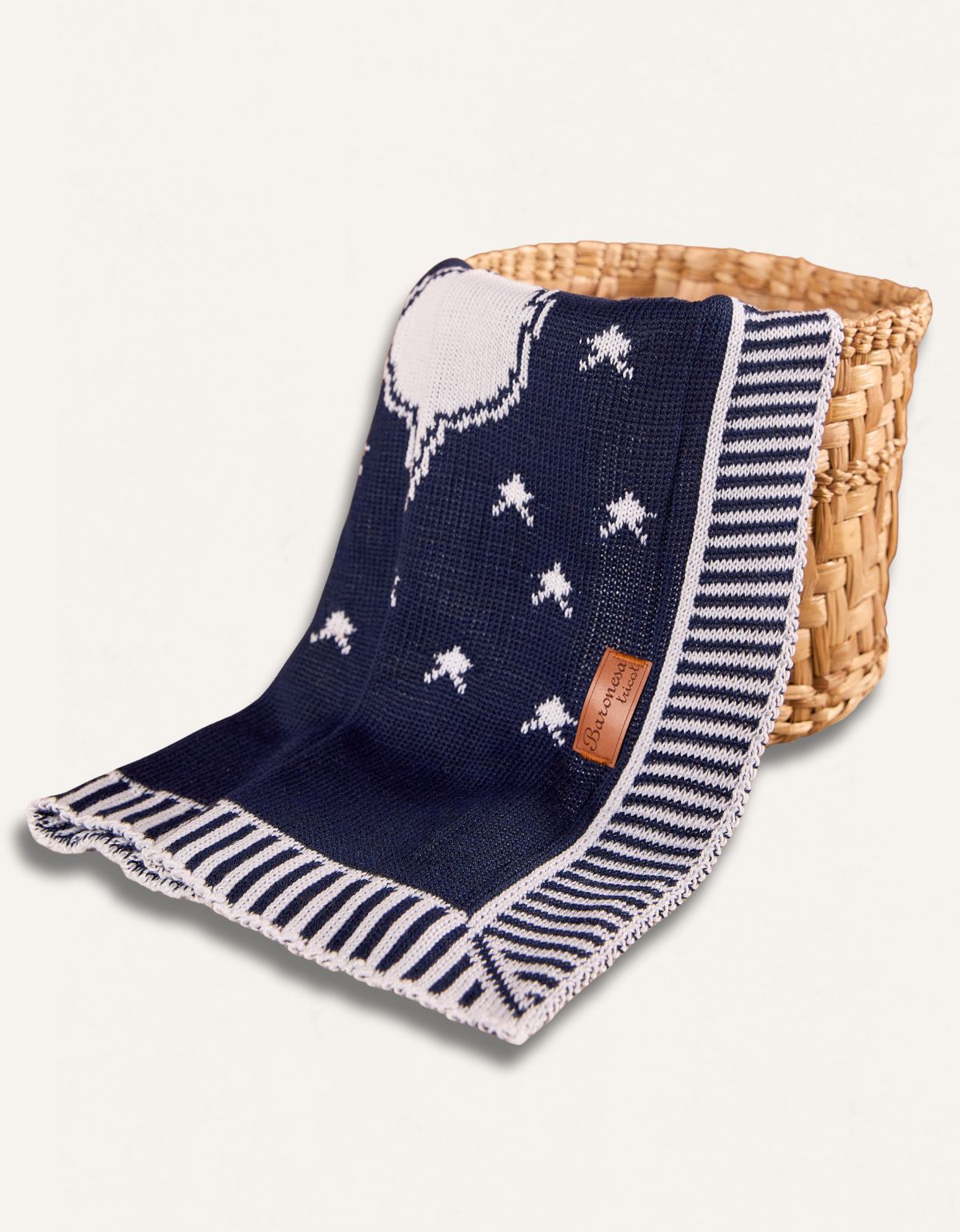 Manta Cobertor de Bebê Nana Neném Jacard