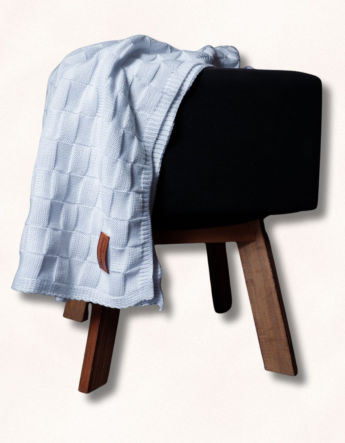 Manta de Tricot para Bebê Recem Nascido DA