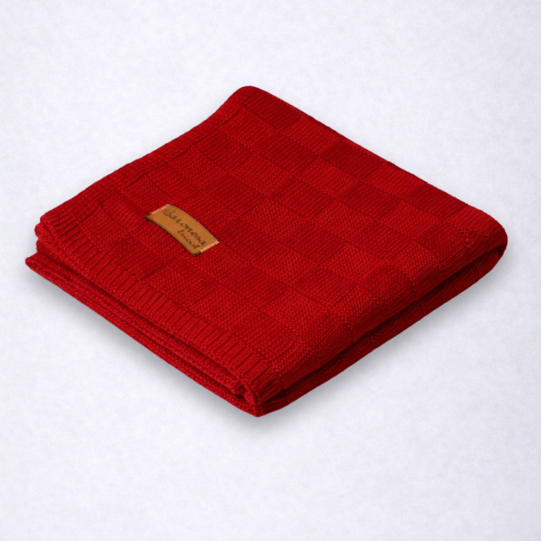 Manta de Tricot para Bebê Recem Nascido DA