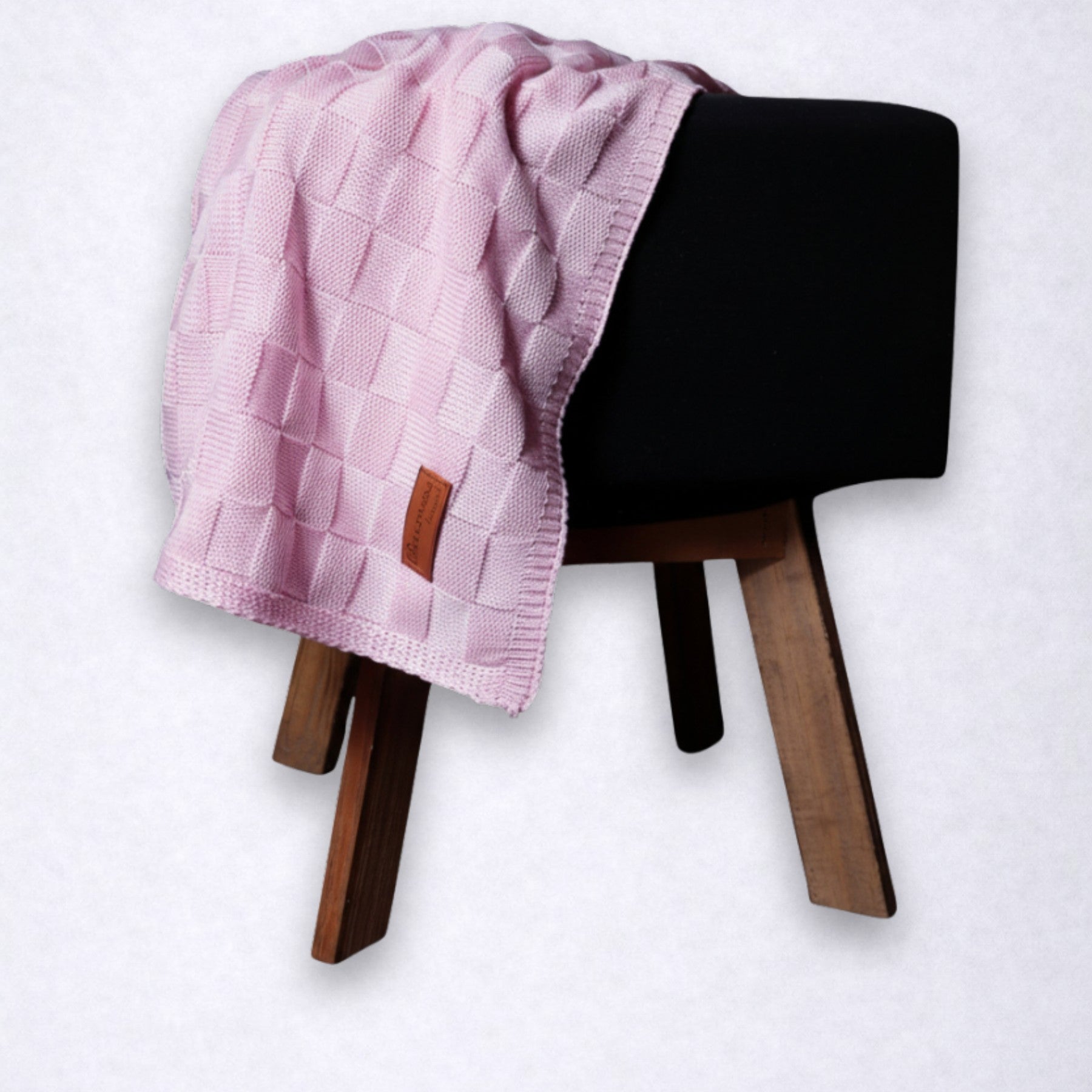 Manta de Tricot para Bebê Recem Nascido DA