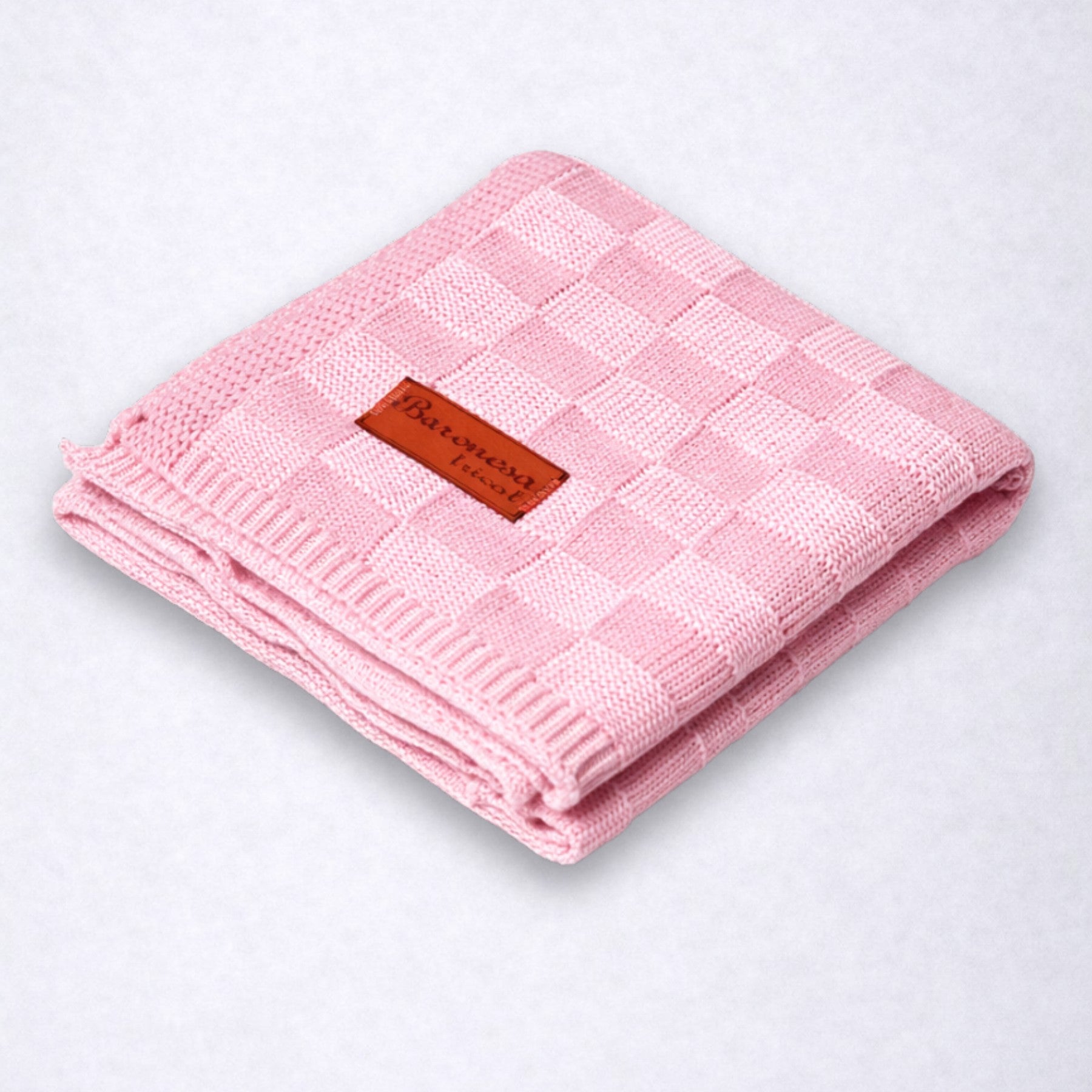 Manta de Tricot para Bebê Recem Nascido DA