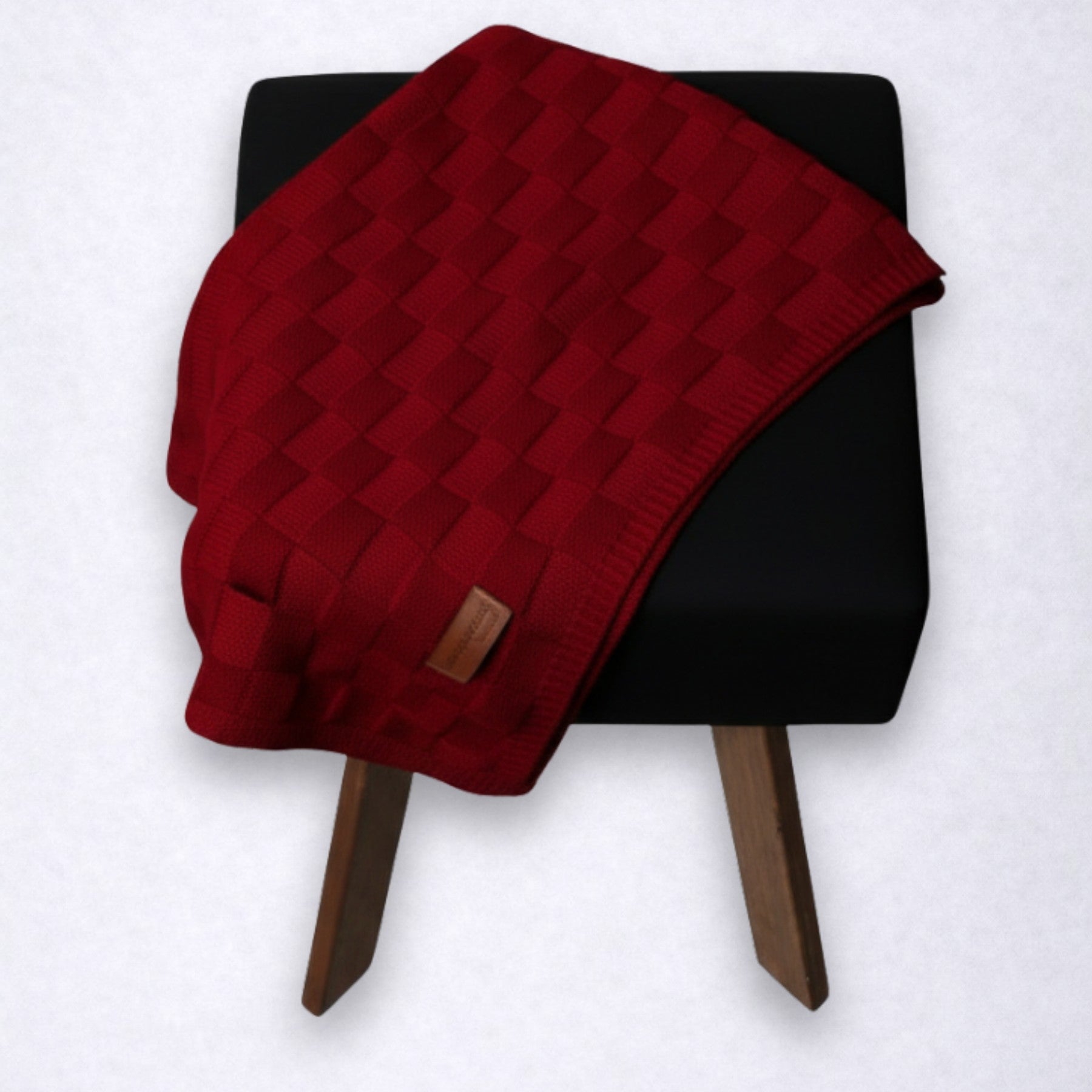 Manta de Tricot para Bebê Recem Nascido DA