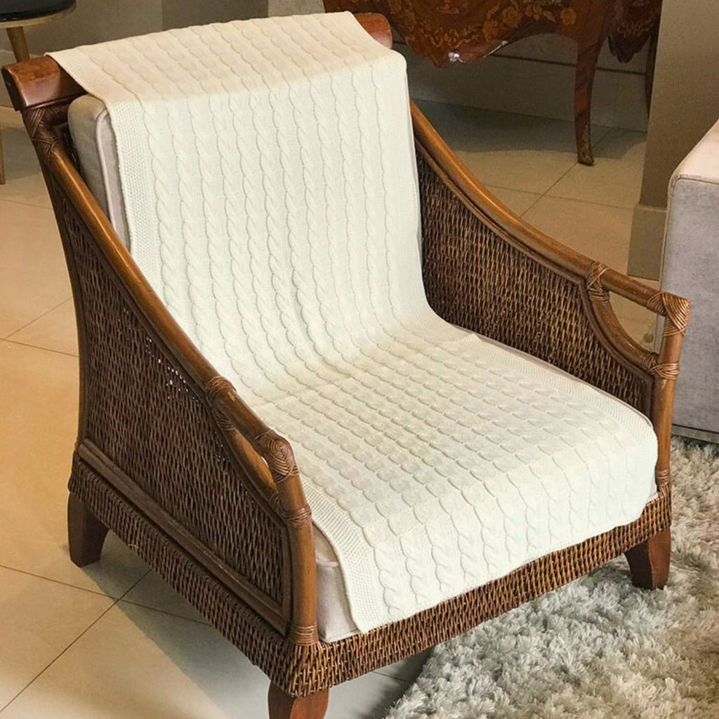 Manta Trança 140cm X 60cm