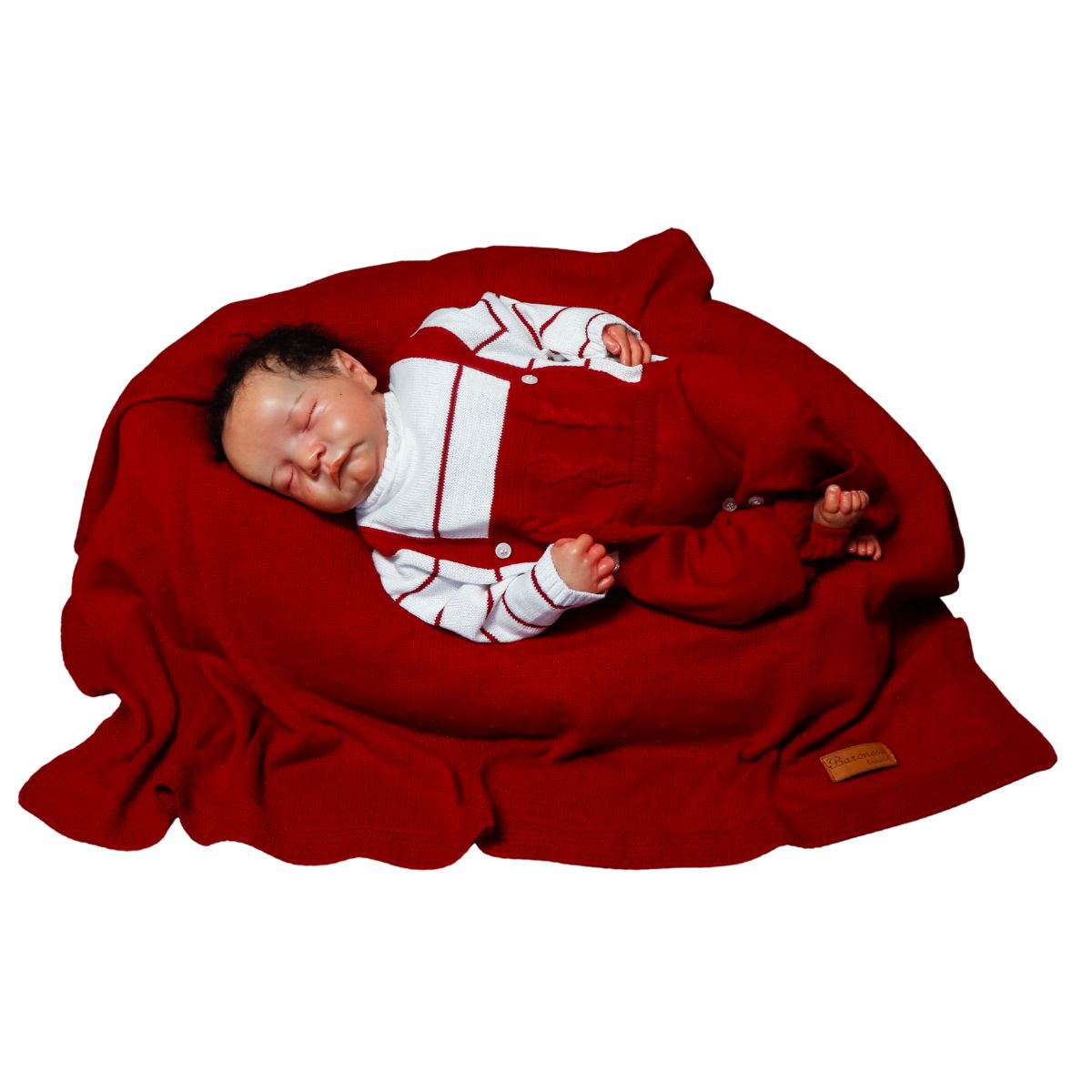 Kit Saida De Maternidade Menina e Menino Tricô Luxo