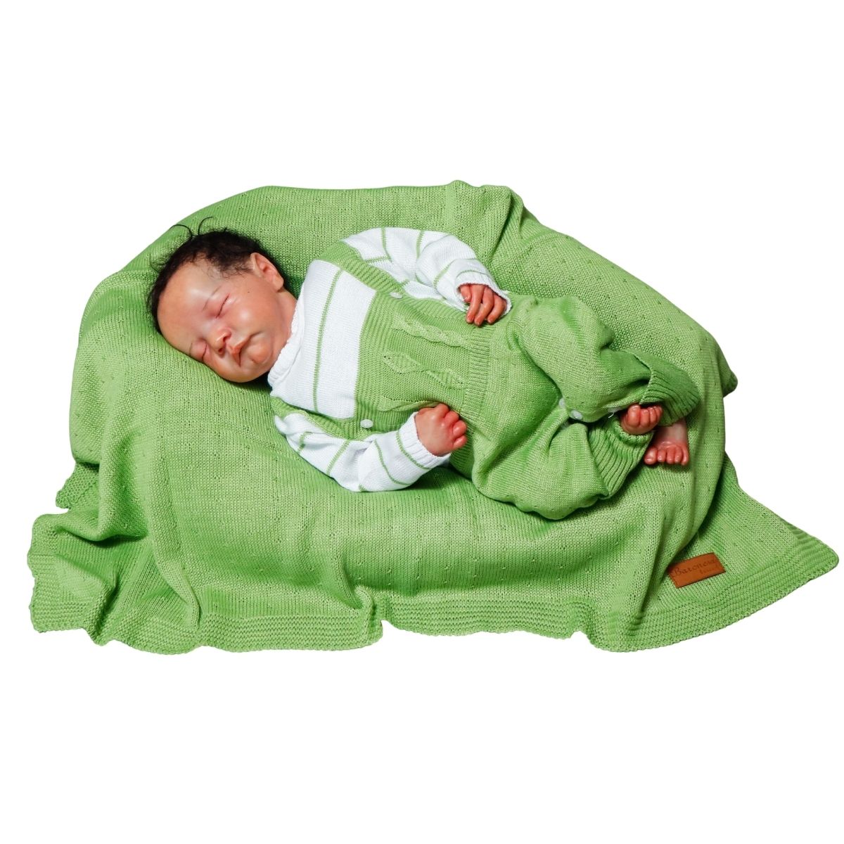 Kit Saida De Maternidade Menina e Menino Tricô Luxo