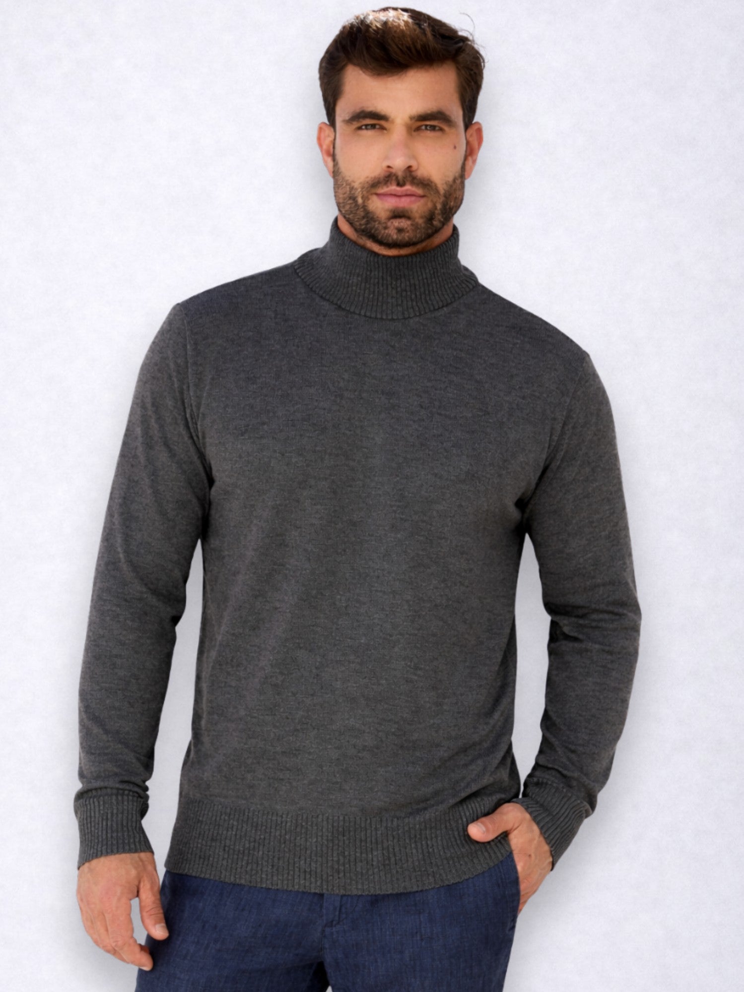 Cacharrel Masculina Gola Alta Estilosa